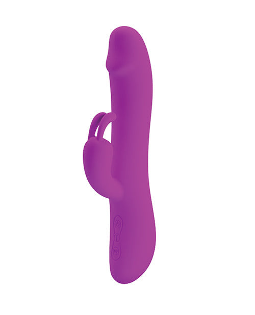 Joli vibromasseur point G | Vibromasseur propulseur à mouvement naturel | Vibromasseur lapin fuchsia 7 fonctions