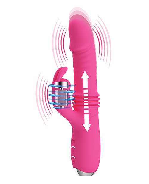 Vibromasseur point G Pretty Love | Vibromasseur pénétrant Dorothy | Vibromasseur lapin rose | Meilleur vibromasseur pour femme