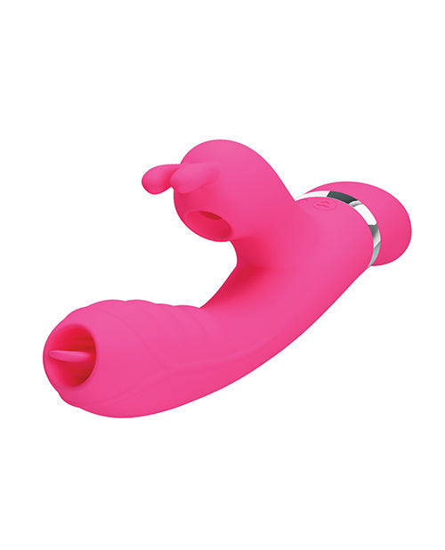Vibrador Punto G Pretty Love | Vibrador de succión de clítoris Phoenix | Vibrador de conejo para lamer | Vibrador de clítoris rosa