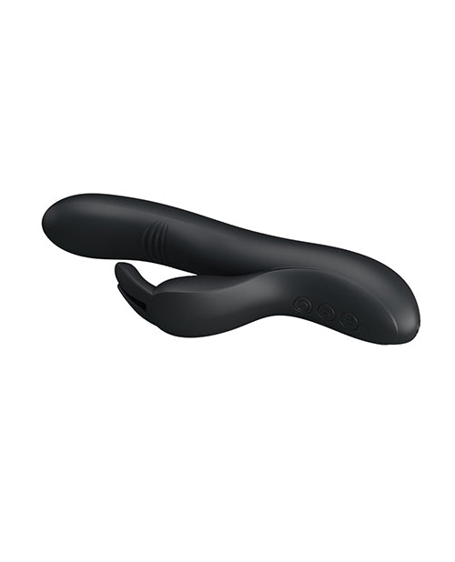 Vibrador de punto G Pretty Love | Vibrador de clítoris Dylan Bunny Ears negro | Vibrador tipo conejo Come Hither | 11 funciones