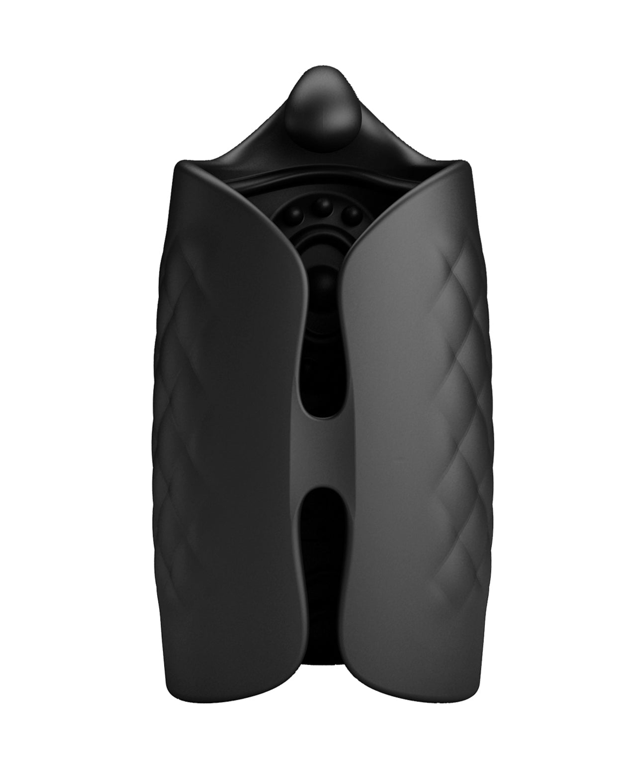 Entrenador vibrador Pretty Love para glande - Negro