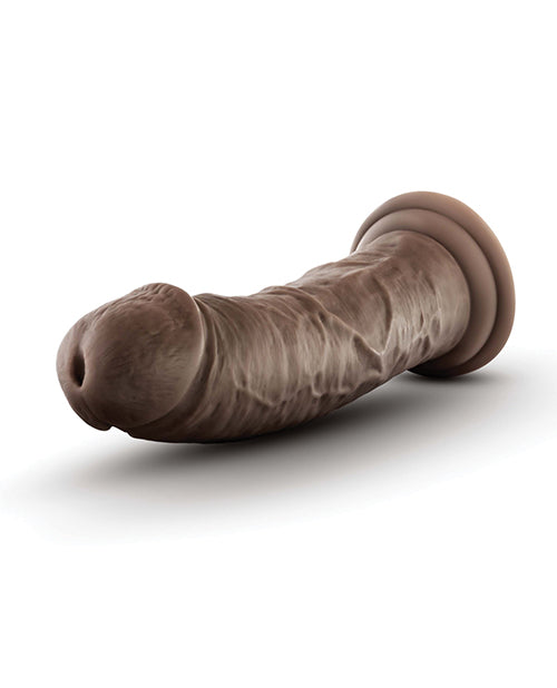 Dildo grande rubor | Dildo grande negro de 20 cm | Dildo de ventosa color chocolate | Mejor dildo