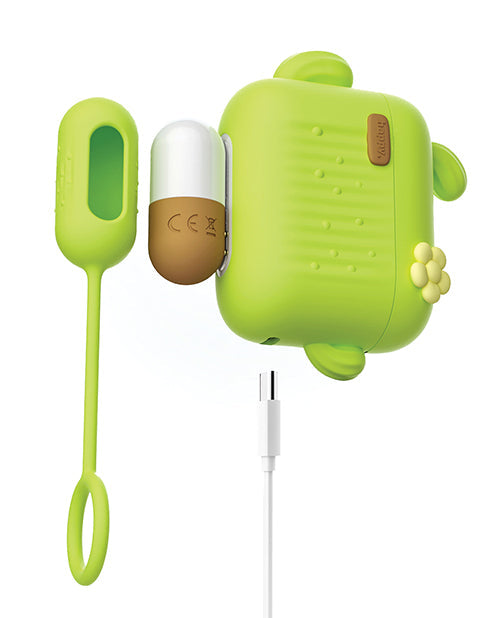 Kit vibrant télécommandé Blush Play with Me Blooming Bliss - Vert