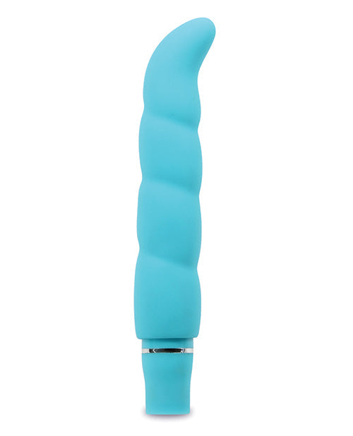 Vibrador de silicona Blush Luxe Purity G - Aqua