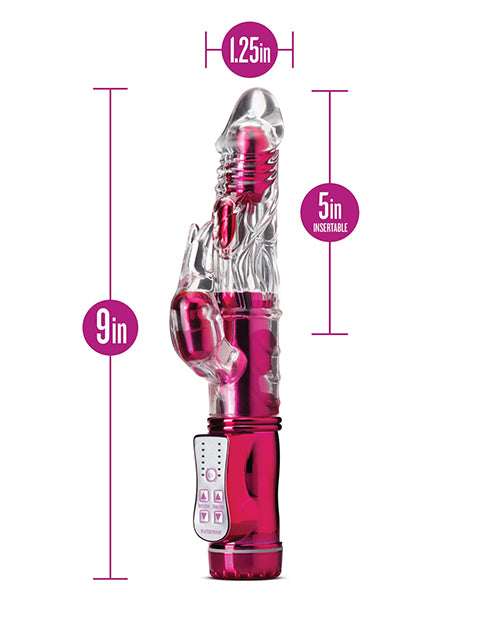 Vibrador de punto G Blush | Vibrador Conejo Travieso Sexy Things | Vibrador de Clítoris Rosa | Mejor Vibrador para Mujeres | 48 Funciones