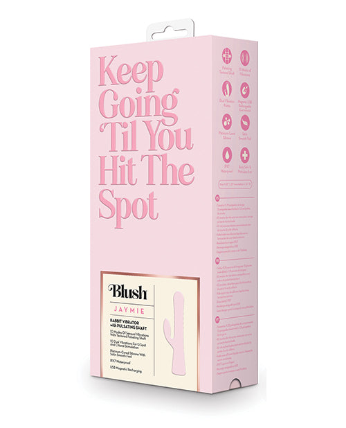 Vibrador de conejo Blush Jaymie - Rosa