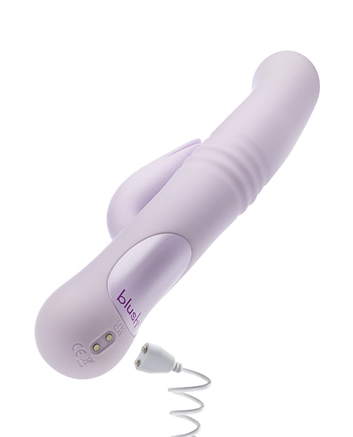 Blush Rylee Vibrador de Empuje | Vibrador Rabbit | Vibrador Punto G Lavanda | Vibrador Clítoris | Mejor Vibrador para Mujeres
