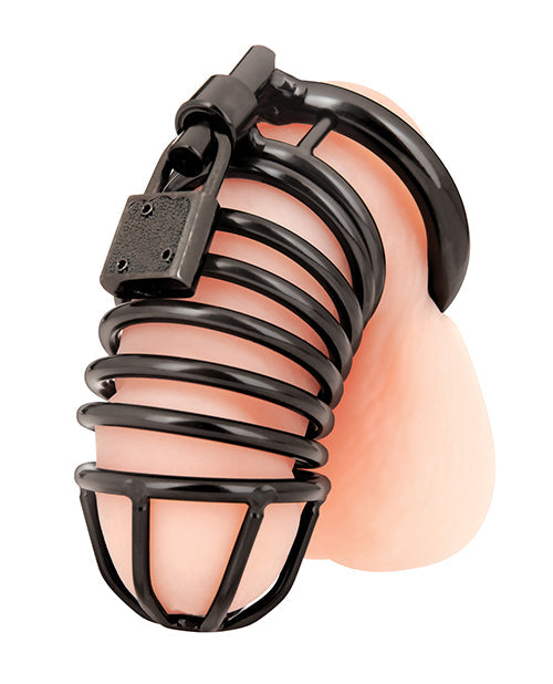 Jaula de castidad Blue Line Deluxe - Negra