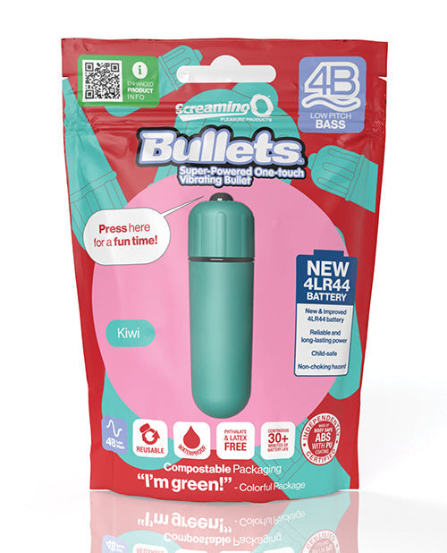 Vibreur Balle Screaming O 4B - Kiwi