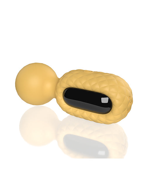 Vibrant Vibrateur de Massage Screaming O Rebound Compact Power Wand - Jaune Bourdon