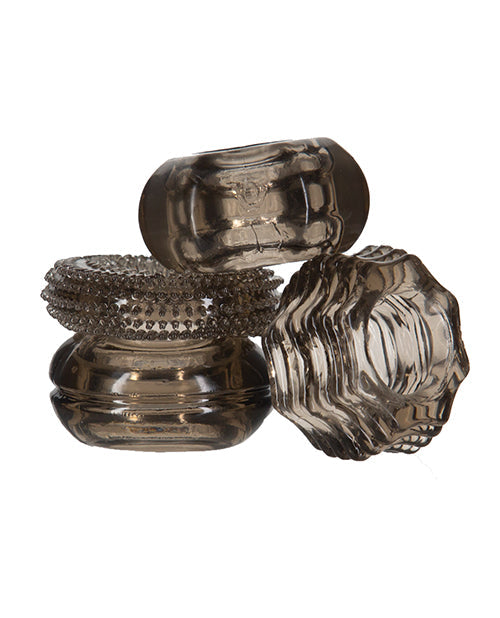 Got Big Dick 4 Anillos para el Pene (4 unidades) - Negro