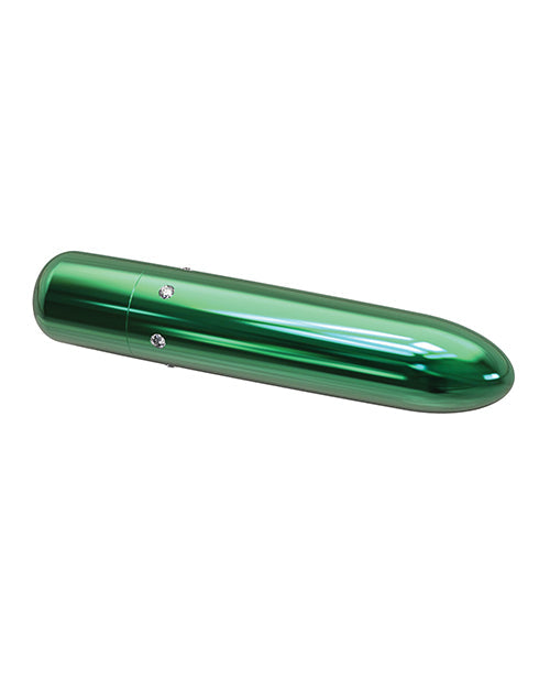 Bala recargable Pretty Point - 10 funciones color verde azulado