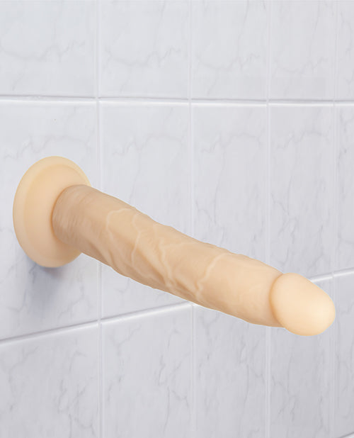 Dildo Grande Naked Addiction | Dildo grande de vainilla de 9" | Dildo de silicona de doble densidad