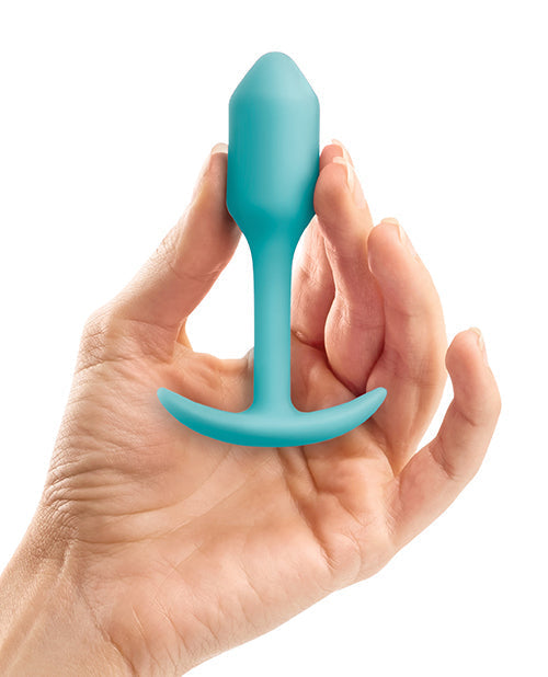 B-Vibe Weighted Snug Plug 1 - 55 g Menthe