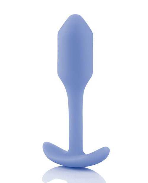 B-Vibe Weighted Snug Plug 1 - 55 g Violette