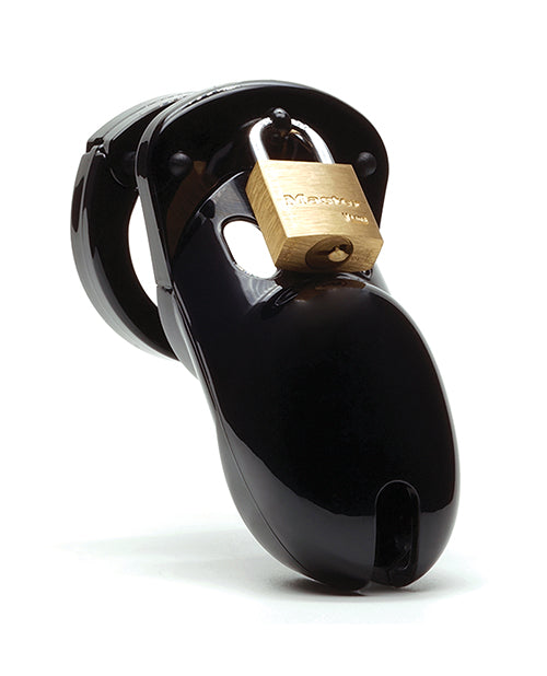 CB-3000 Jaula para gallo de 3" y juego de candado - Negro