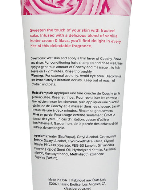 Crème de rasage COOCHY - Gâteau givré 204 g