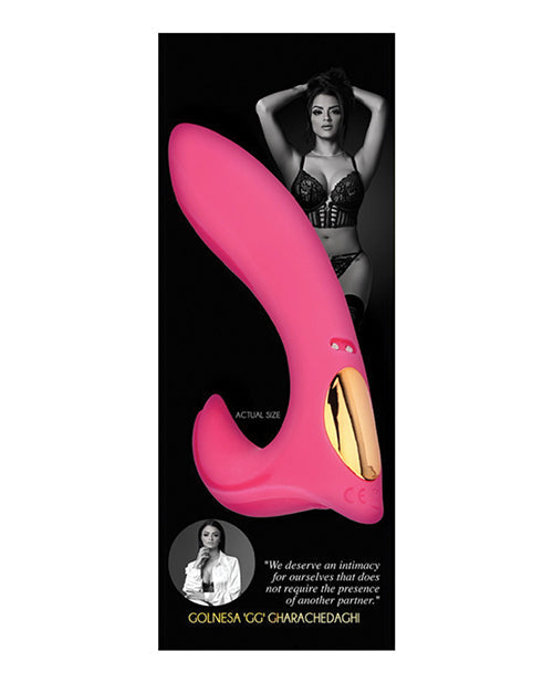 Intimately GG El Punto G y Vibrador Clitoriano - Rosa