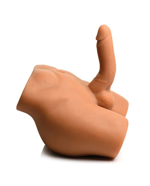 Juguete sexual masculino masturbador Curve Toys con dildo de empuje