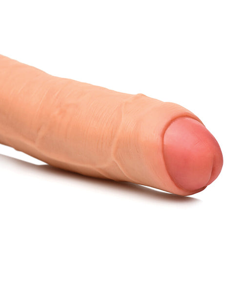 Curve Toys Dildo Grande | Dildo Grande Thinz de 7" | Dildo sin Circuncidar con Ventosa Ligera