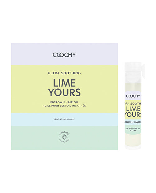 COOCHY LIME YOURS Ultra Soothing Ingrown Hair Oil - .06 oz/2 ml