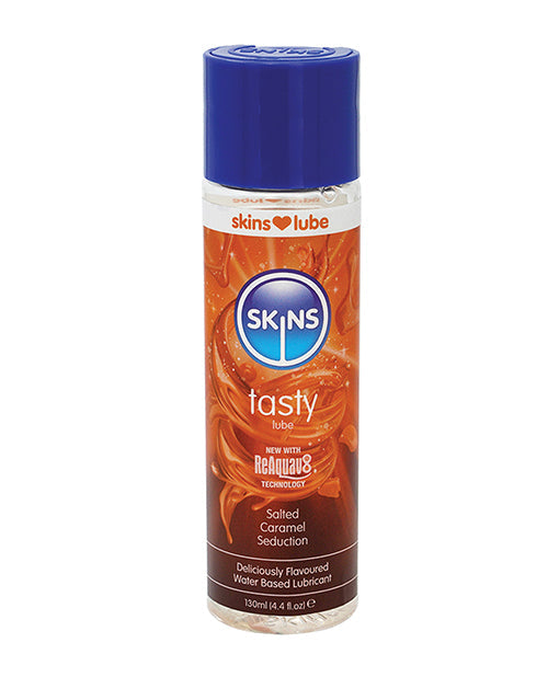 Lubricante a base de agua Skins - Caramelo salado de 4.4 oz