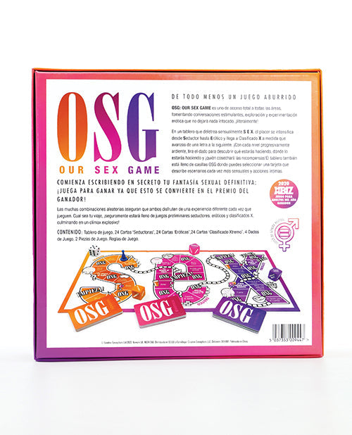 Notre jeu de sexe - Version espagnole