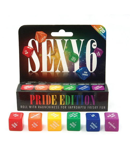 Juego de Dados Sexy 6 Edición Orgullo