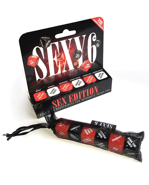 Juego de dados sexy de 6 dados - Edición sexual