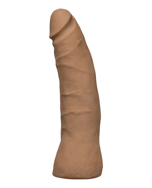 Dildo realista Vac-U-Lock | Dildo grande de 7" | Dildo grueso Ultraskyn grande | Dildo básico marrón