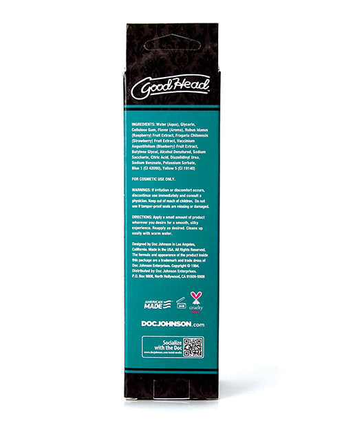 Gel Oral GoodHead - Menthe 4 oz