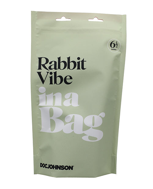 Vibrador conejo en una bolsa | Vibrador de Punto G negro | Vibrador de clítoris de 10 modos | Mejor vibrador para mujeres