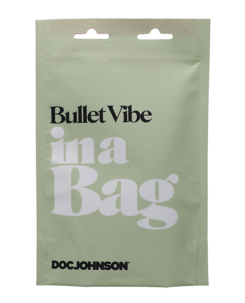 Vibromasseur Bullet dans un Sac - Noir