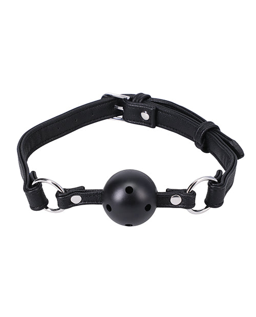 Bâillon-boule dans un sac - Noir