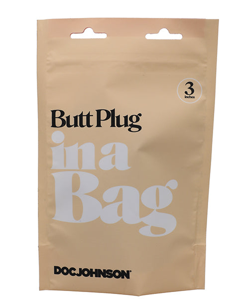 Tapón Anal Doc Johnson en Bolsa 3"
