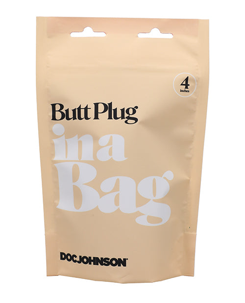 Doc Johnson Tapón Anal En Una Bolsa 4"
