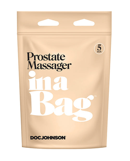 Masajeador de Próstata en Bolsa - Negro