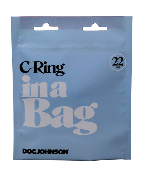 En una bolsa Anillo en C - Negro