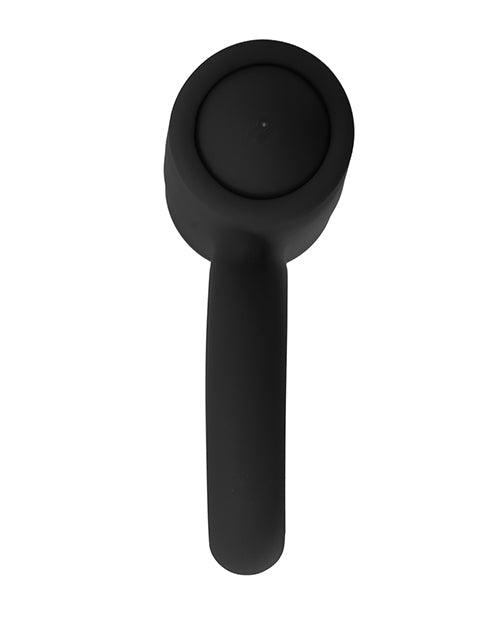 En una bolsa Vibrating C-Ring - Negro