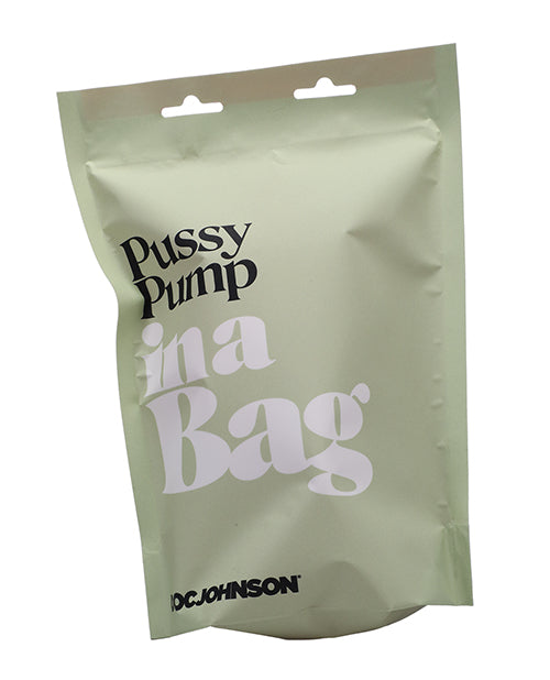 Bomba de coño en una bolsa rosa Doc Johnson
