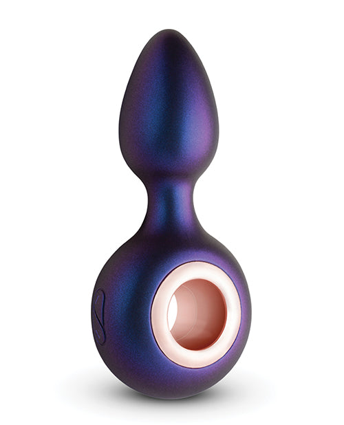 Hueman Deep Space Vibrating Anal Plug - Morado