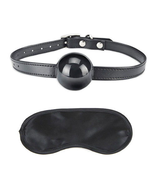 Bâillon boule en silicone Lux Fetish