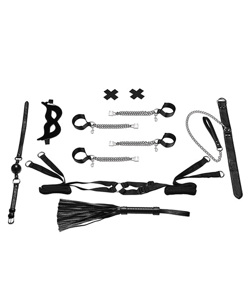 Juego de esparcidor de cama de 6 piezas "All Chained Up Bondage Play"