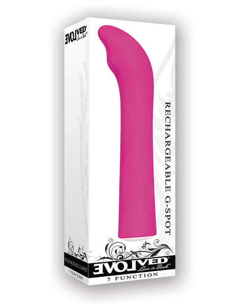 Vibreur Point G Rechargeable Évolué - Rose