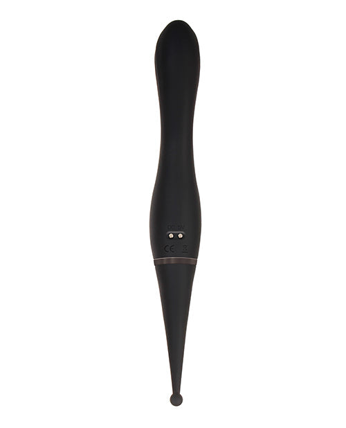 Vibrador doble tantalizador evolucionado - Negro