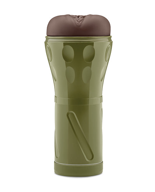 Masturbador vaginal de carcasa rígida Forto Modelo V-20 - Oscuro
