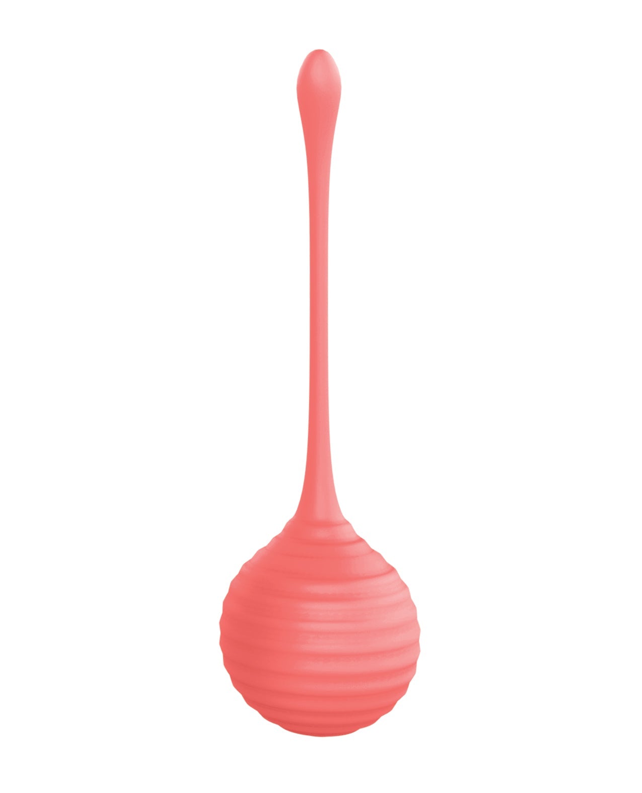 Luv Inc. Ensemble de boules de Geisha en silicone – Corail