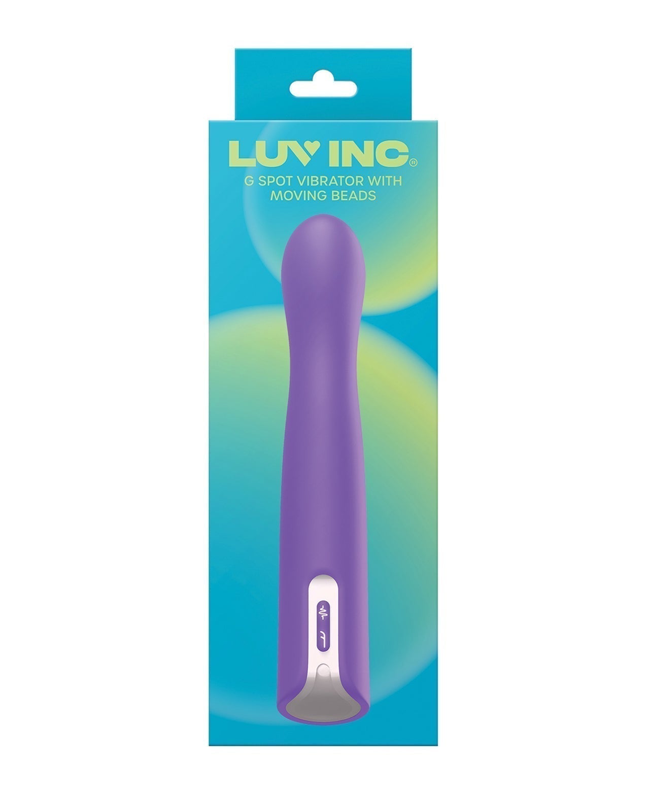 Vibromasseur point G Luv Inc. avec billes mobiles – Violet