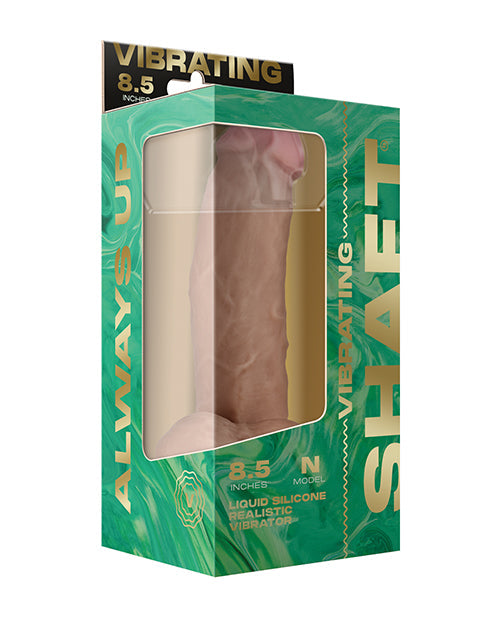 Dildo realista Shaft Flexskin | Dildo de silicona Pine | Dildo grande de 8.5" | Dildo vibrador con bolas