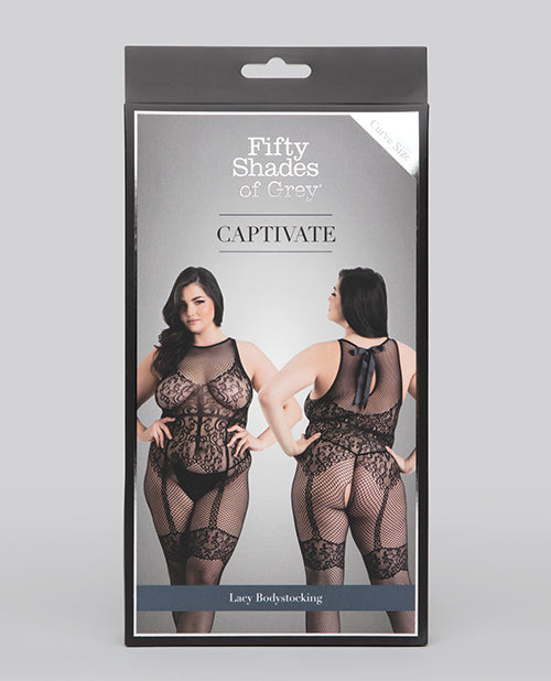 Cinquante nuances de Grey Collant résille séduisant noir Taille Unique galbant